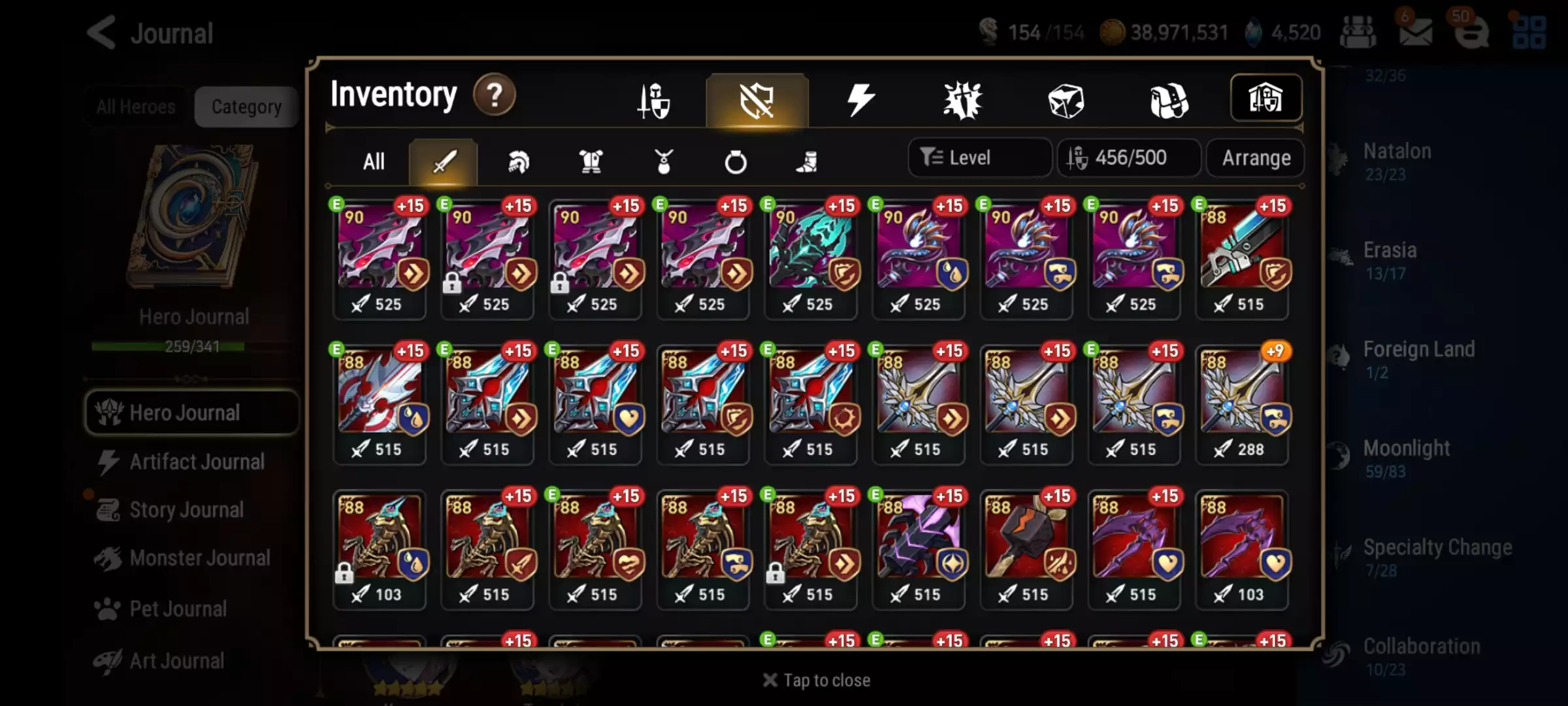 Ảnh 29ml + Headhunt + Pity mystic 200 gear 90 Max spd 306 Os all hunt trừ c13 Rift auto ngon